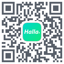 Halladu code QR de téléchargement