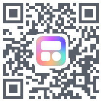 Colorful Widget QRcode